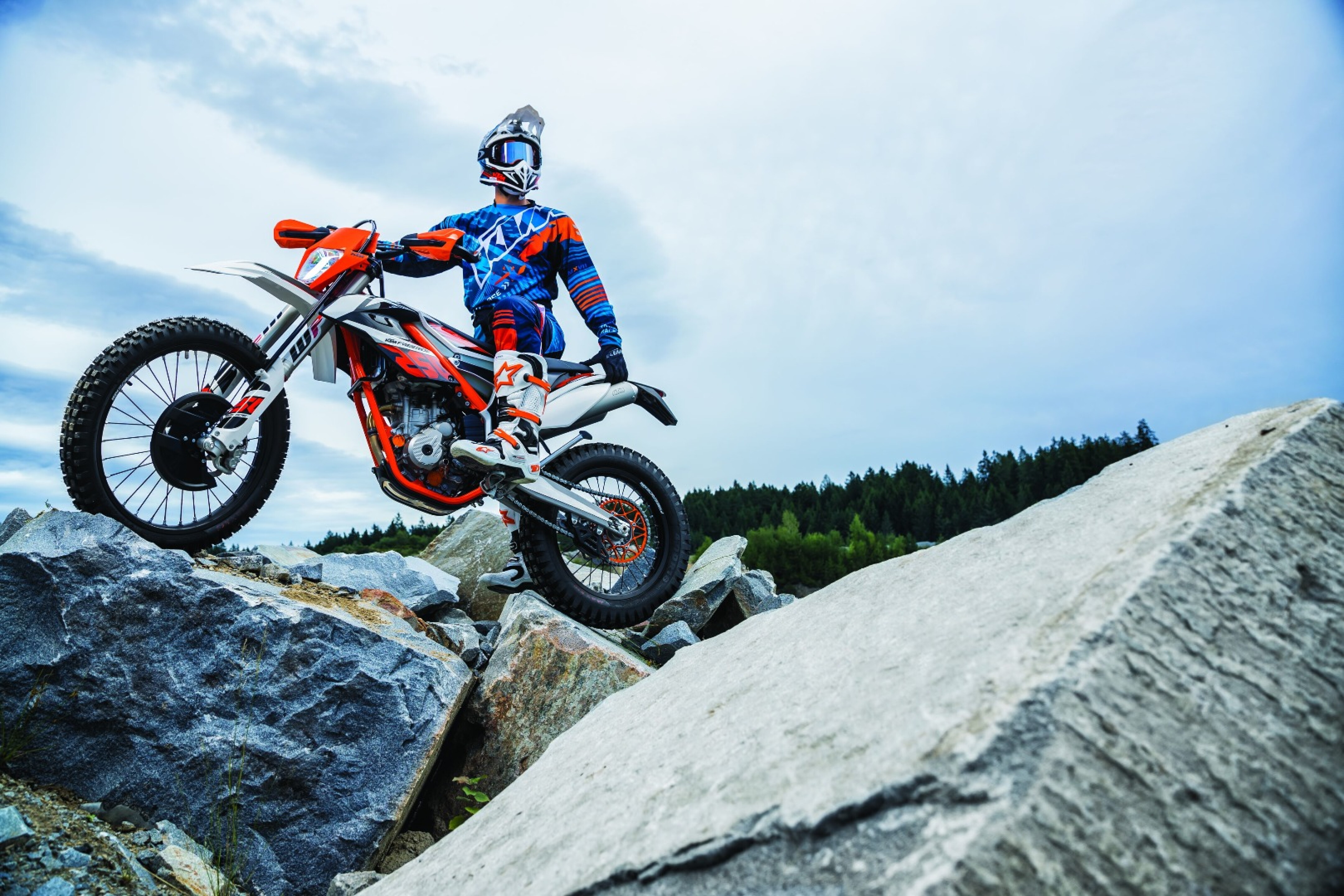 View of Second generation KTM electric enduro can go the distance